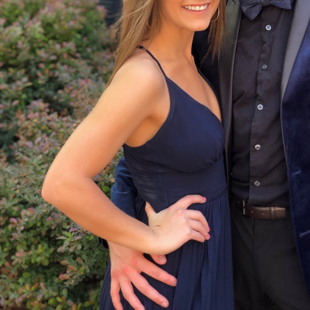 Lulu’s Navy Formal Prom Dress